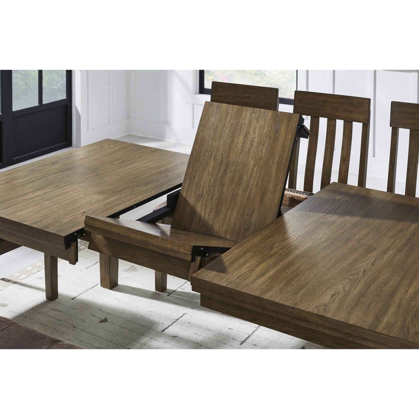 Signature Design by Ashley Urbinforte PCD592 - 35 Dining Room Butterfly Extension Table - American Furniture of Slidell