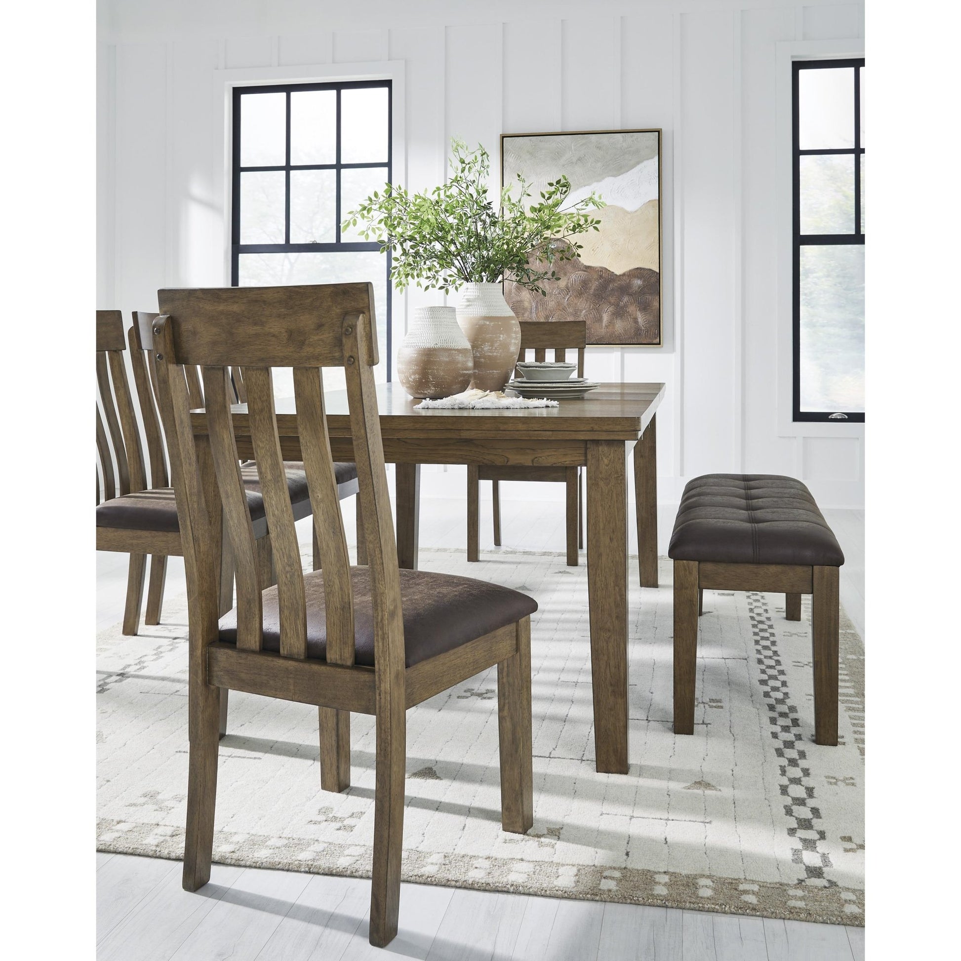 Signature Design by Ashley Urbinforte PCD592 - 35 Dining Room Butterfly Extension Table - American Furniture of Slidell
