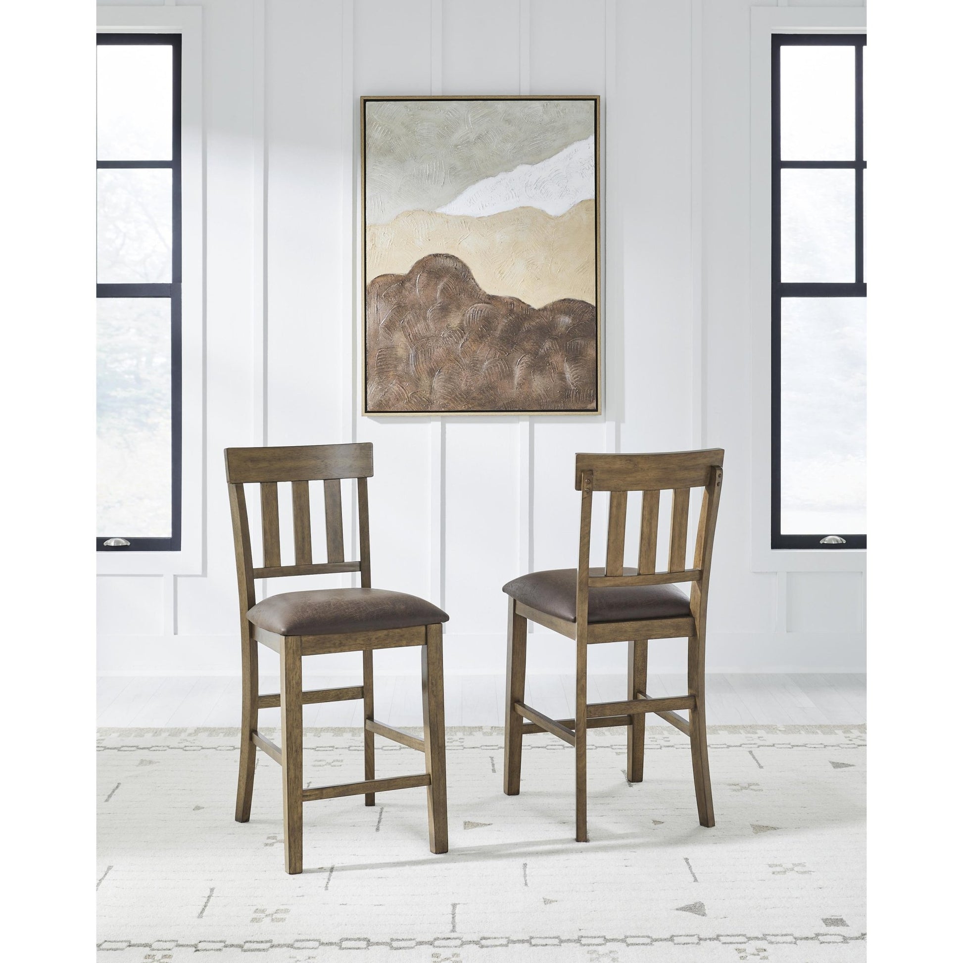Signature Design by Ashley Urbinforte PCD592 7 pc Counter Height Dining Set - American Furniture of Slidell