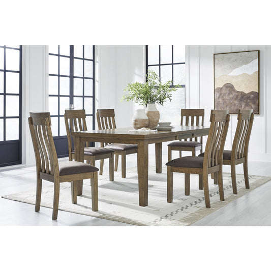 Signature Design by Ashley Urbinforte PCD592 7 pc Dining Set - American Furniture of Slidell