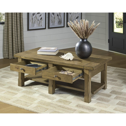 Signature Design by Ashley Vandenmore T539 - 1 Rectangular Cocktail Table - American Furniture of Slidell
