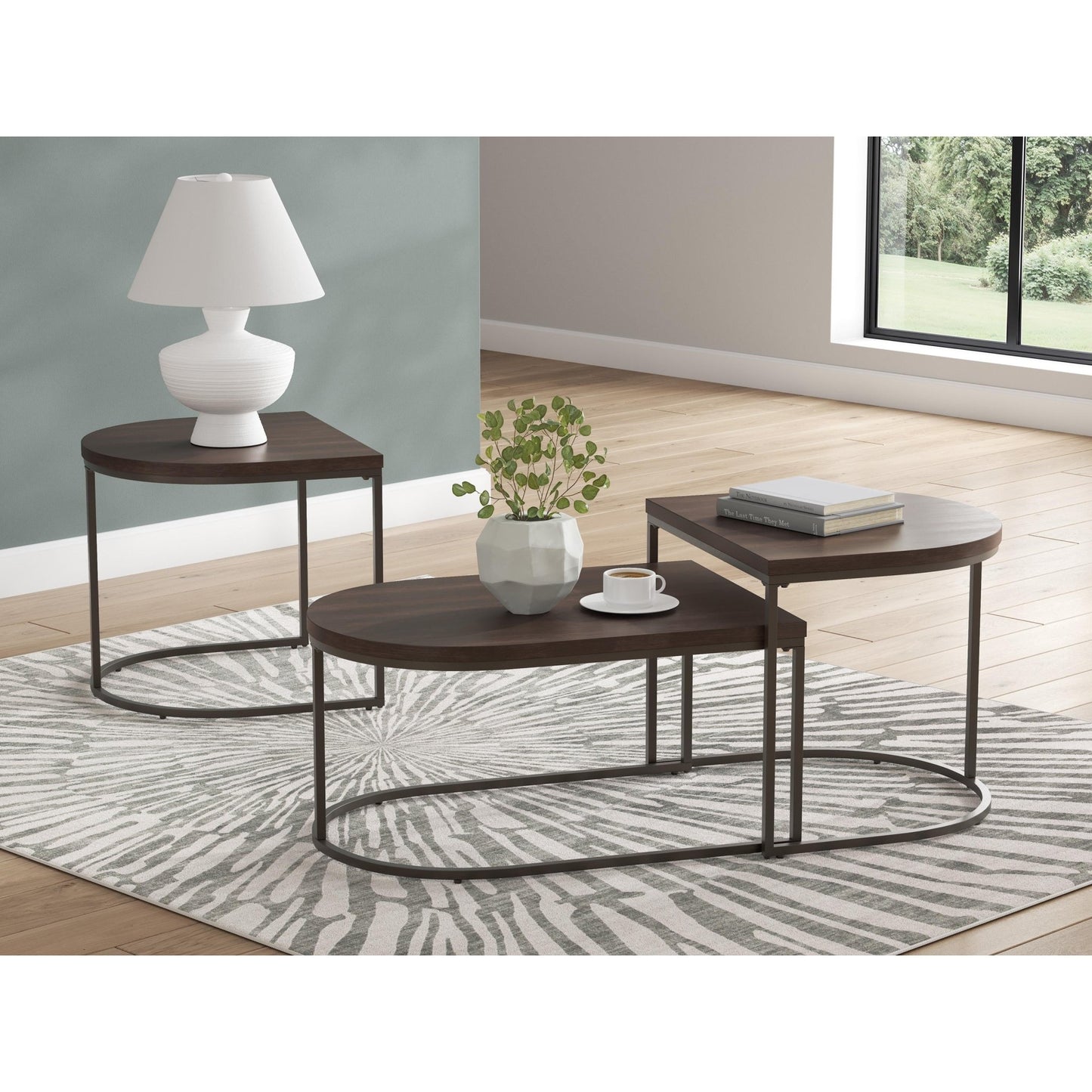 Signature Design by Ashley Vanmore T199 - 13 Occasional Table Set - American Furniture of Slidell