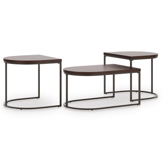 Signature Design by Ashley Vanmore T199 - 13 Occasional Table Set - American Furniture of Slidell