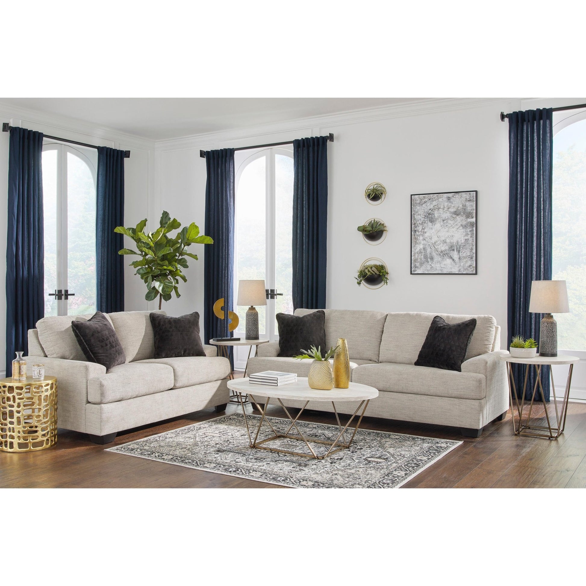 Signature Design by Ashley Vayda 3310435 Loveseat - American Furniture of Slidell