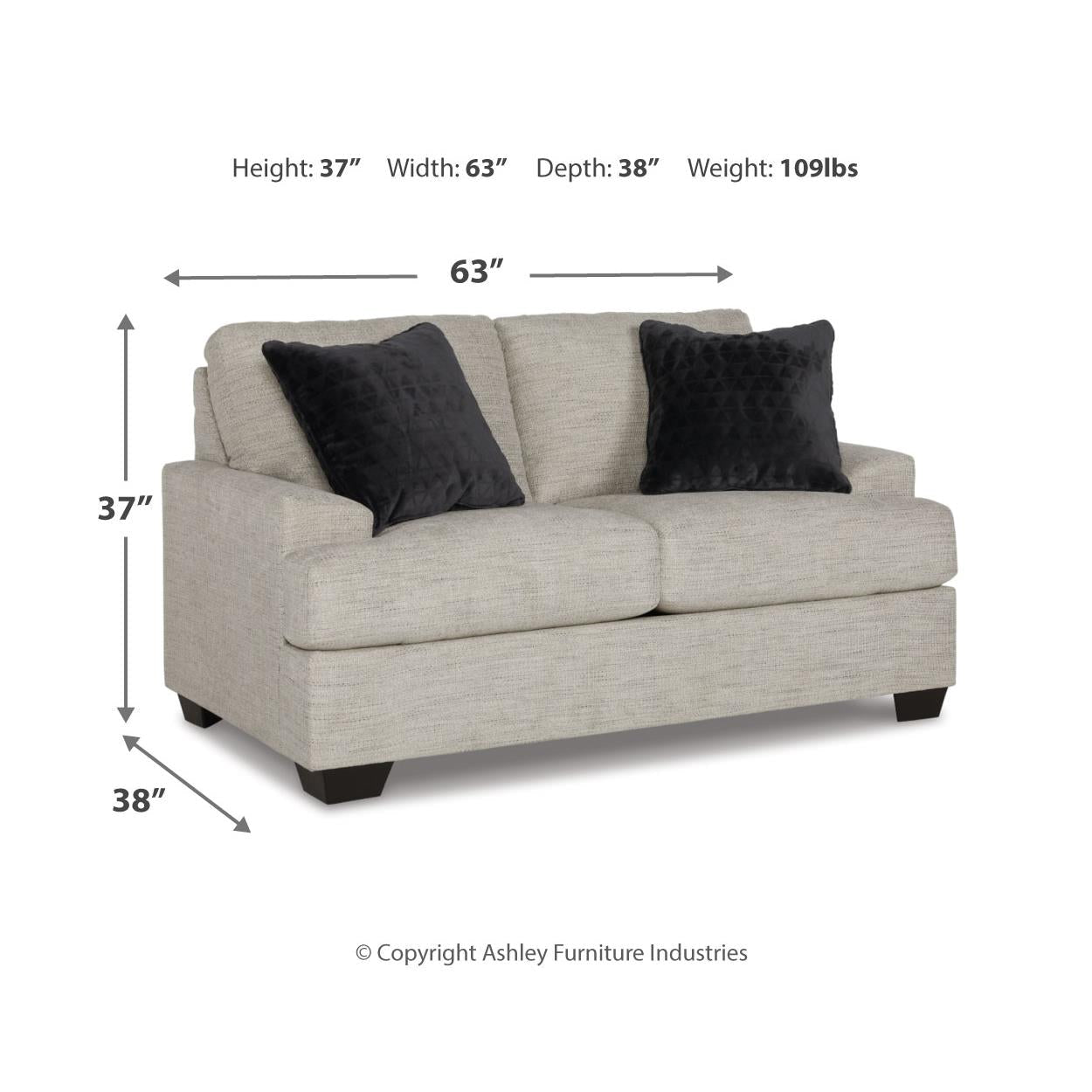 Signature Design by Ashley Vayda 33104U1 2 pc Living Room Set - American Furniture of Slidell