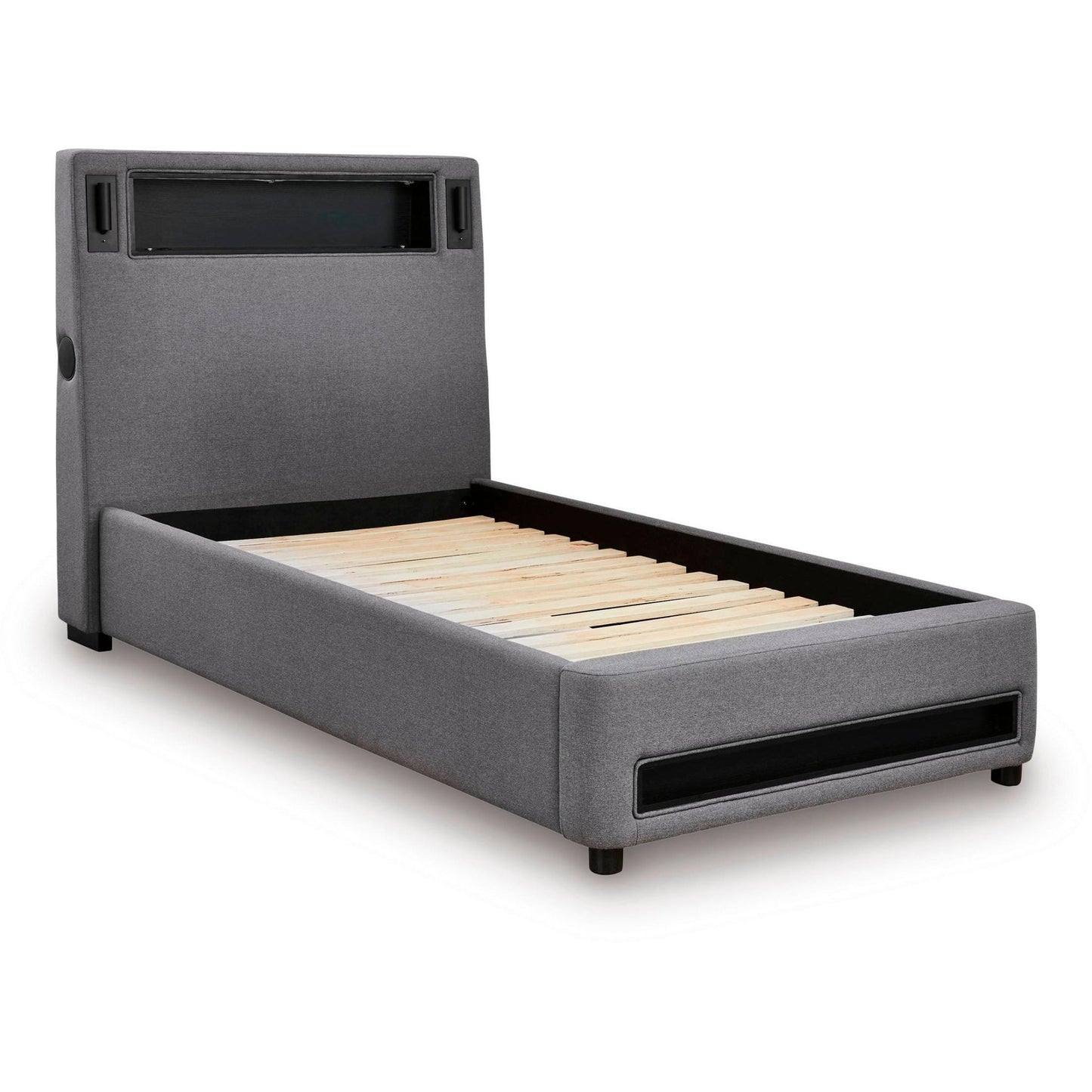 Signature Design by Ashley Verishaw PCB2721B23 Twin Upholstered Bed - American Furniture of Slidell