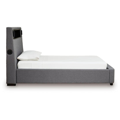 Signature Design by Ashley Verishaw PCB2721B23 Twin Upholstered Bed - American Furniture of Slidell