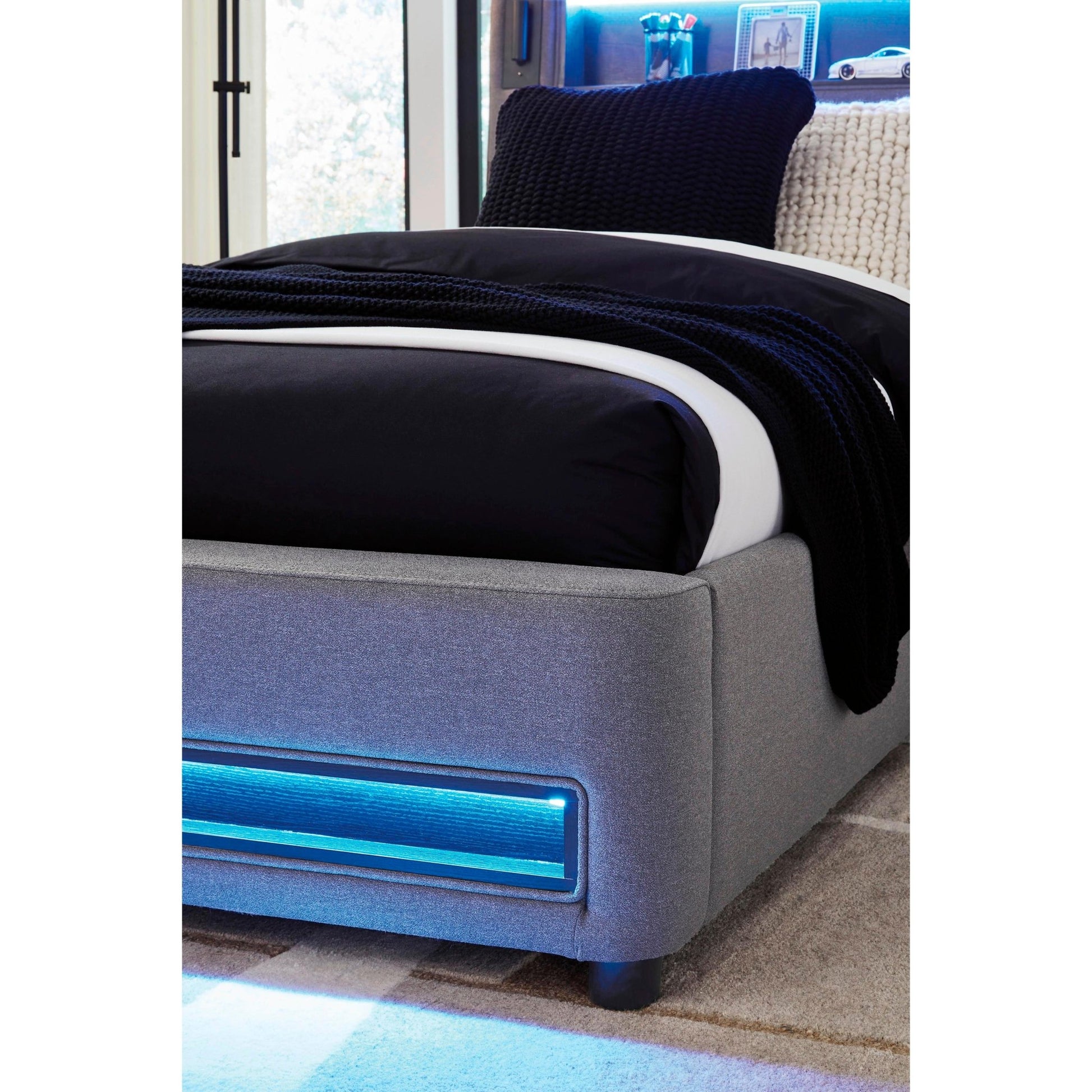 Signature Design by Ashley Verishaw PCB2721B23 Twin Upholstered Bed - American Furniture of Slidell