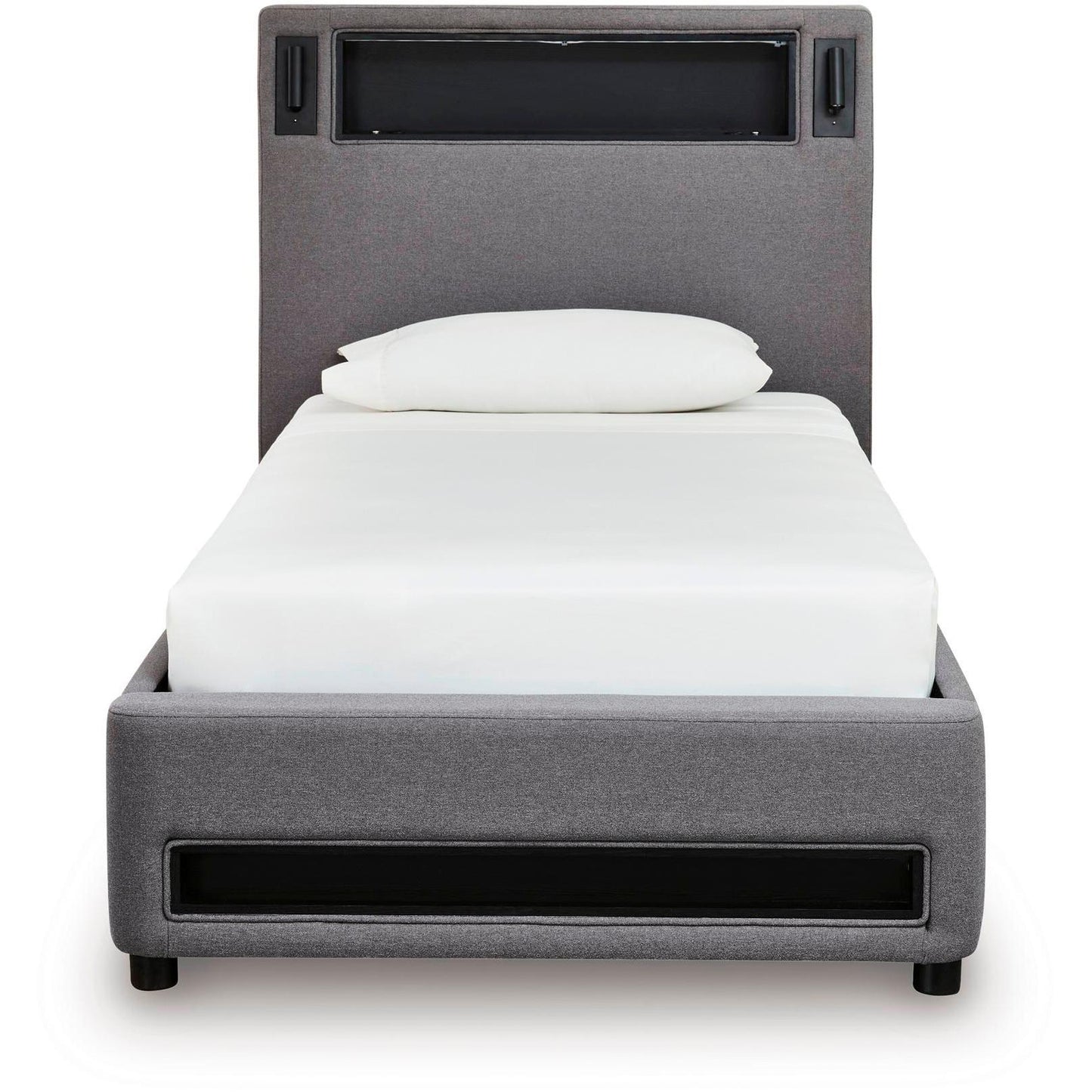 Signature Design by Ashley Verishaw PCB2721B23 Twin Upholstered Bed - American Furniture of Slidell