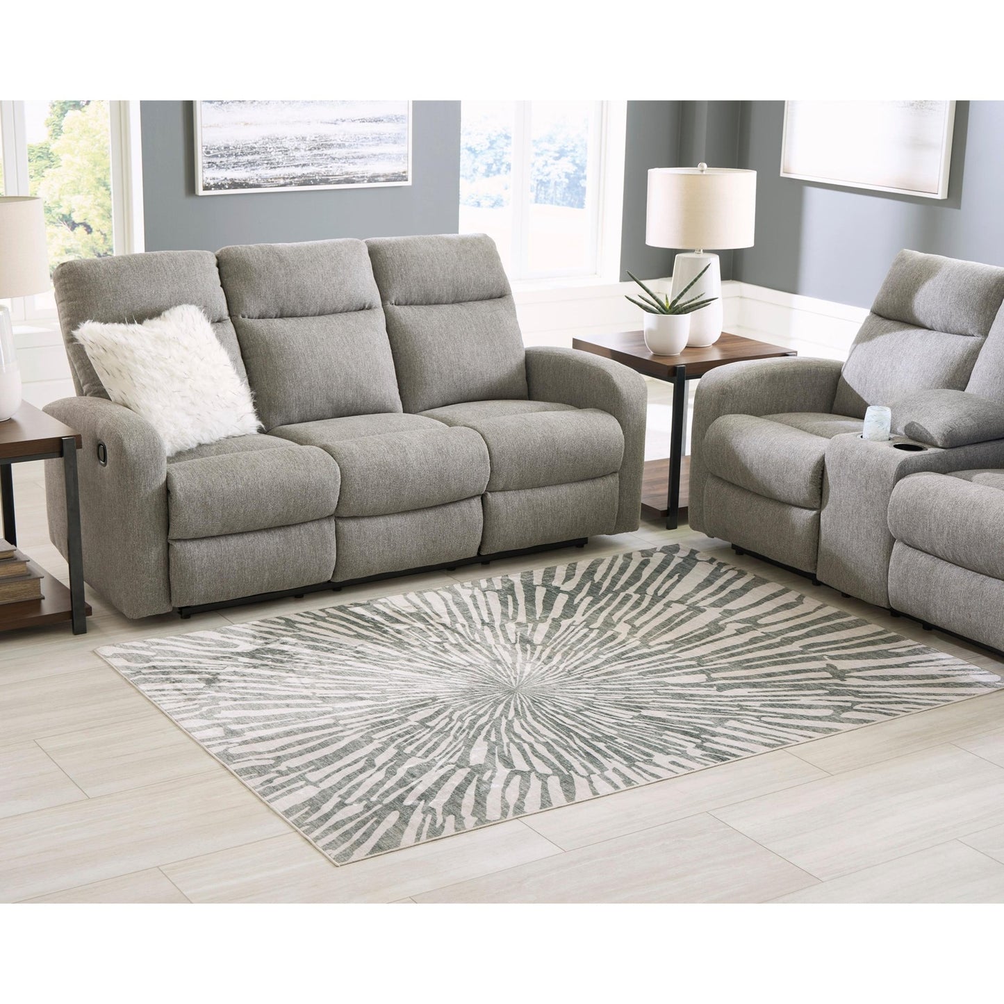 Signature Design by Ashley Verland R407432 Washable Medium Rug - American Furniture of Slidell
