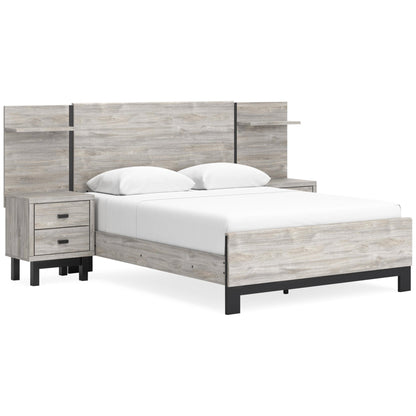 Signature Design by Ashley Vessalli B1036B5 Queen Panel Bed with Extensions - American Furniture of Slidell