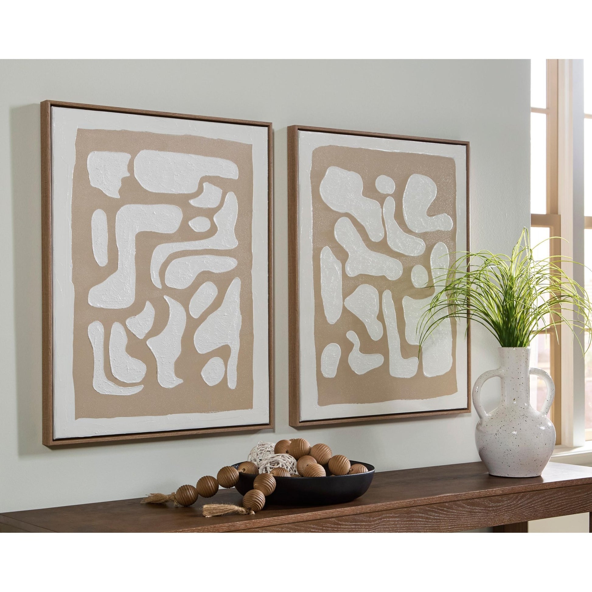 Signature Design by Ashley Waldett A8000503 Wall Art Set - American Furniture of Slidell