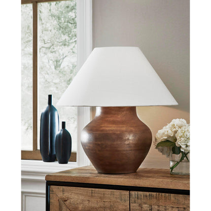 Signature Design by Ashley Whitham Table Lamp L207664 - American Furniture of Slidell