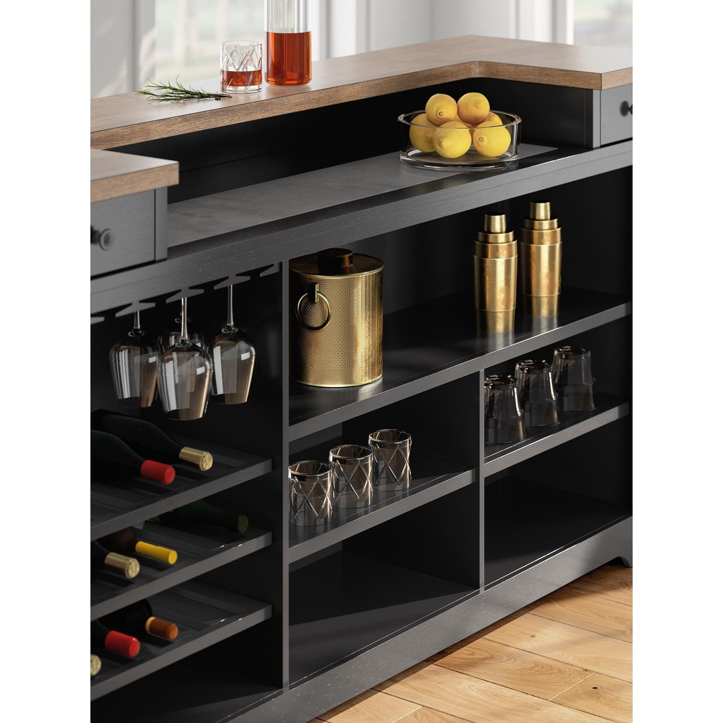 Signature Design by Ashley Wildenauer D634 - 65 Bar - American Furniture of Slidell