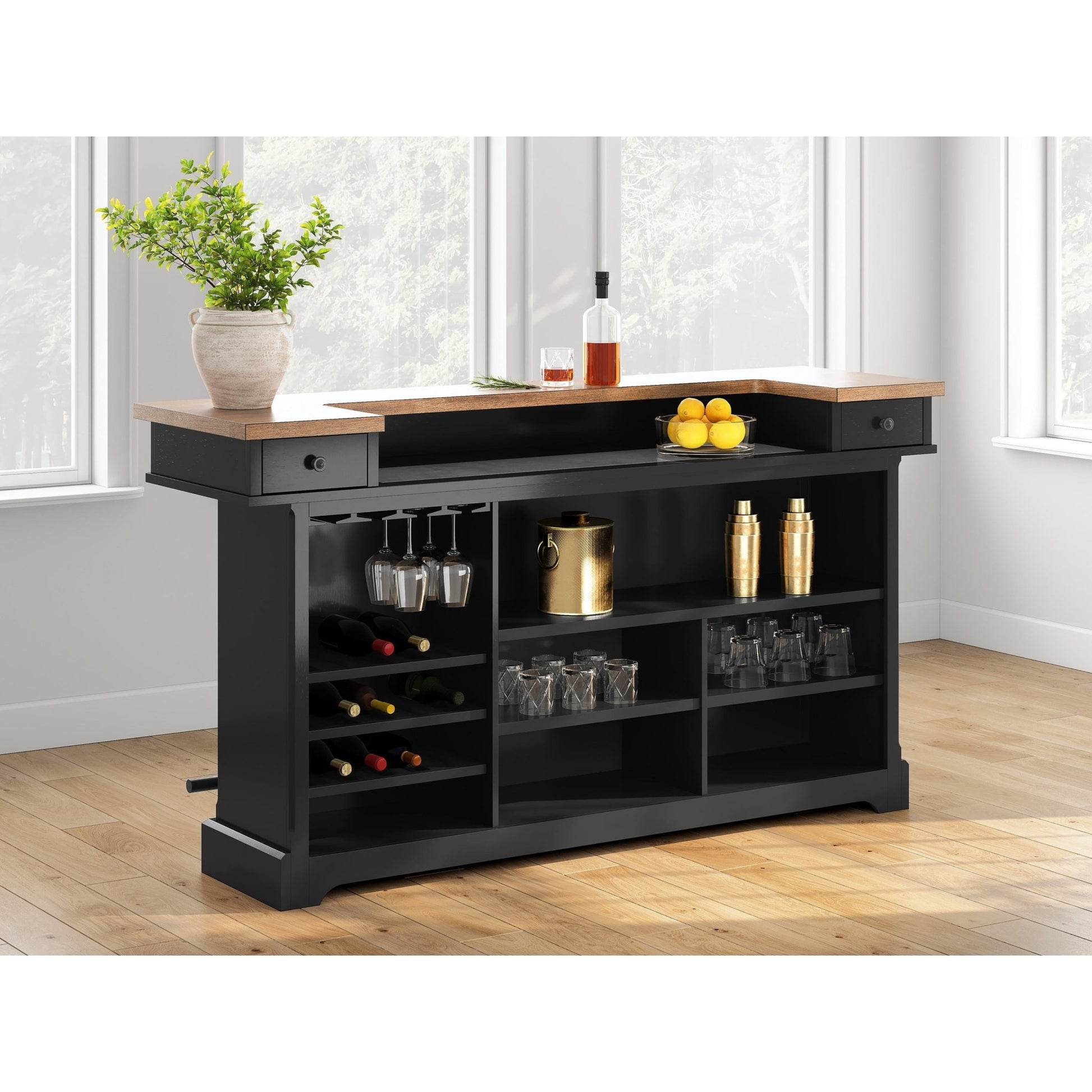 Signature Design by Ashley Wildenauer D634 - 65 Bar - American Furniture of Slidell