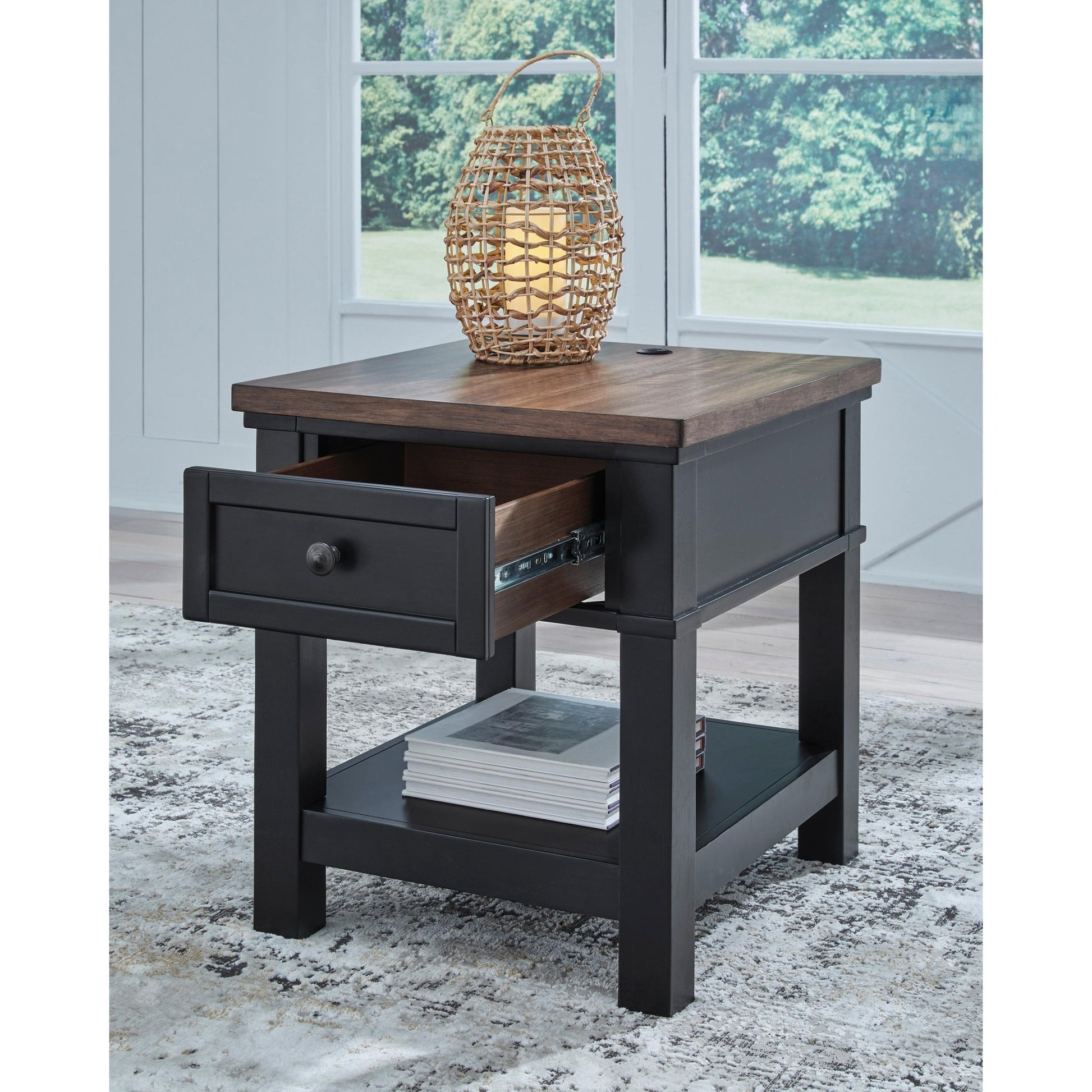 Signature Design by Ashley Wildenauer T664 - 3 Rectangular End Table - American Furniture of Slidell