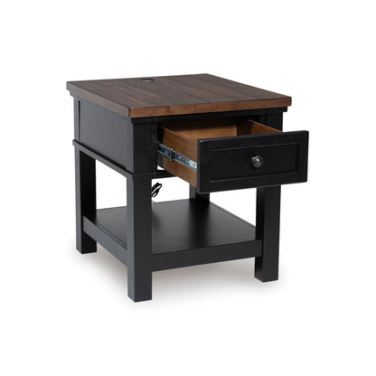 Signature Design by Ashley Wildenauer T664 - 3 Rectangular End Table - American Furniture of Slidell