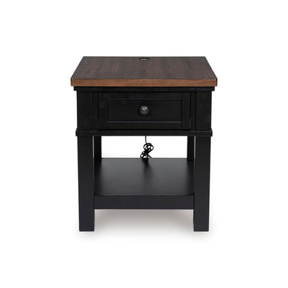 Signature Design by Ashley Wildenauer T664 - 3 Rectangular End Table - American Furniture of Slidell