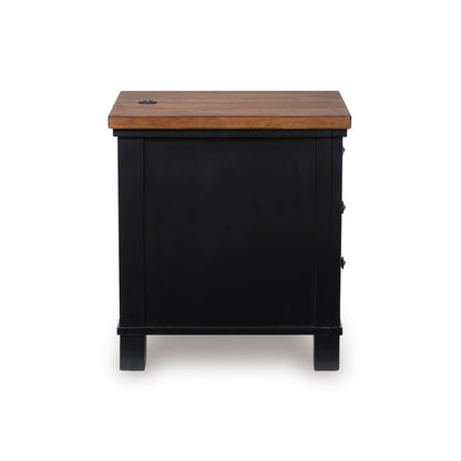 Signature Design by Ashley Wildenauer T664 - 7 Chair Side End Table - American Furniture of Slidell
