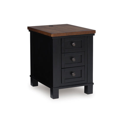 Signature Design by Ashley Wildenauer T664 - 7 Chair Side End Table - American Furniture of Slidell