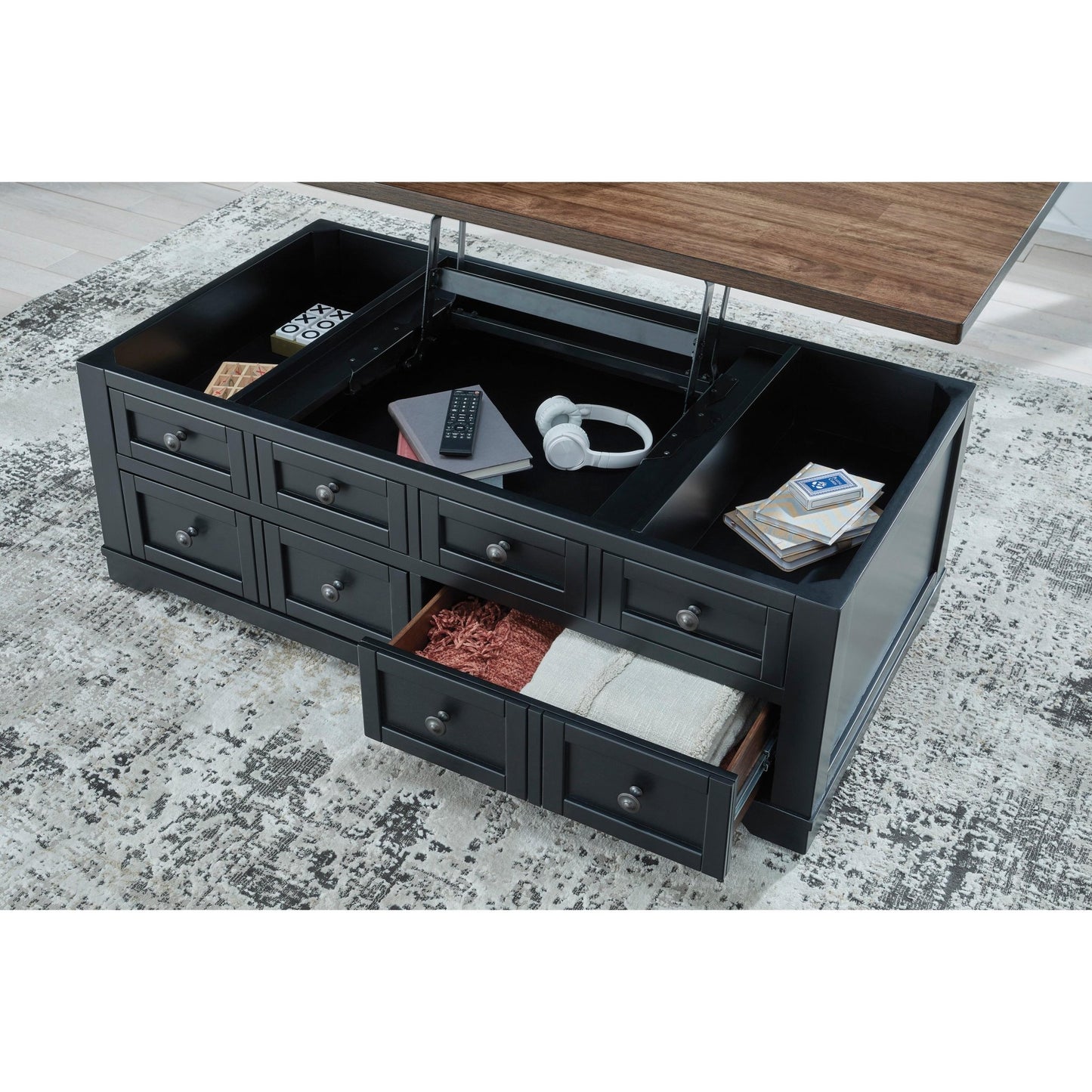 Signature Design by Ashley Wildenauer T664 - 9 Lift Top Cocktail Table - American Furniture of Slidell