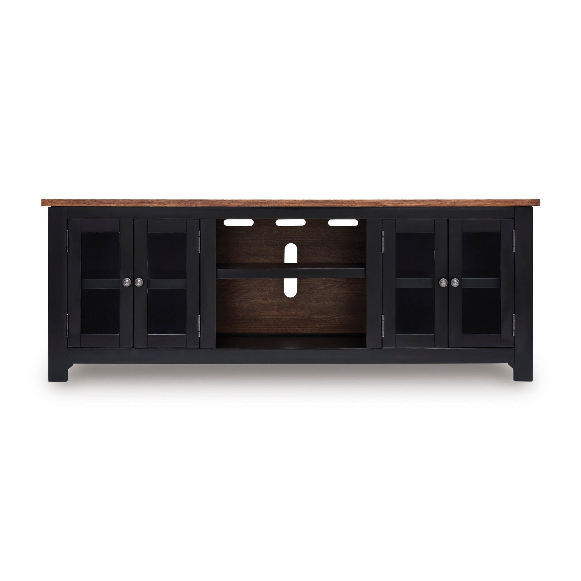 Signature Design by Ashley Wildenauer W664 - 68 XL TV Stand with Fireplace Option - American Furniture of Slidell