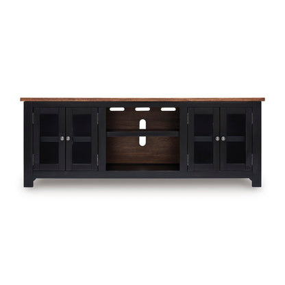 Signature Design by Ashley Wildenauer W664 - 68 XL TV Stand with Fireplace Option - American Furniture of Slidell