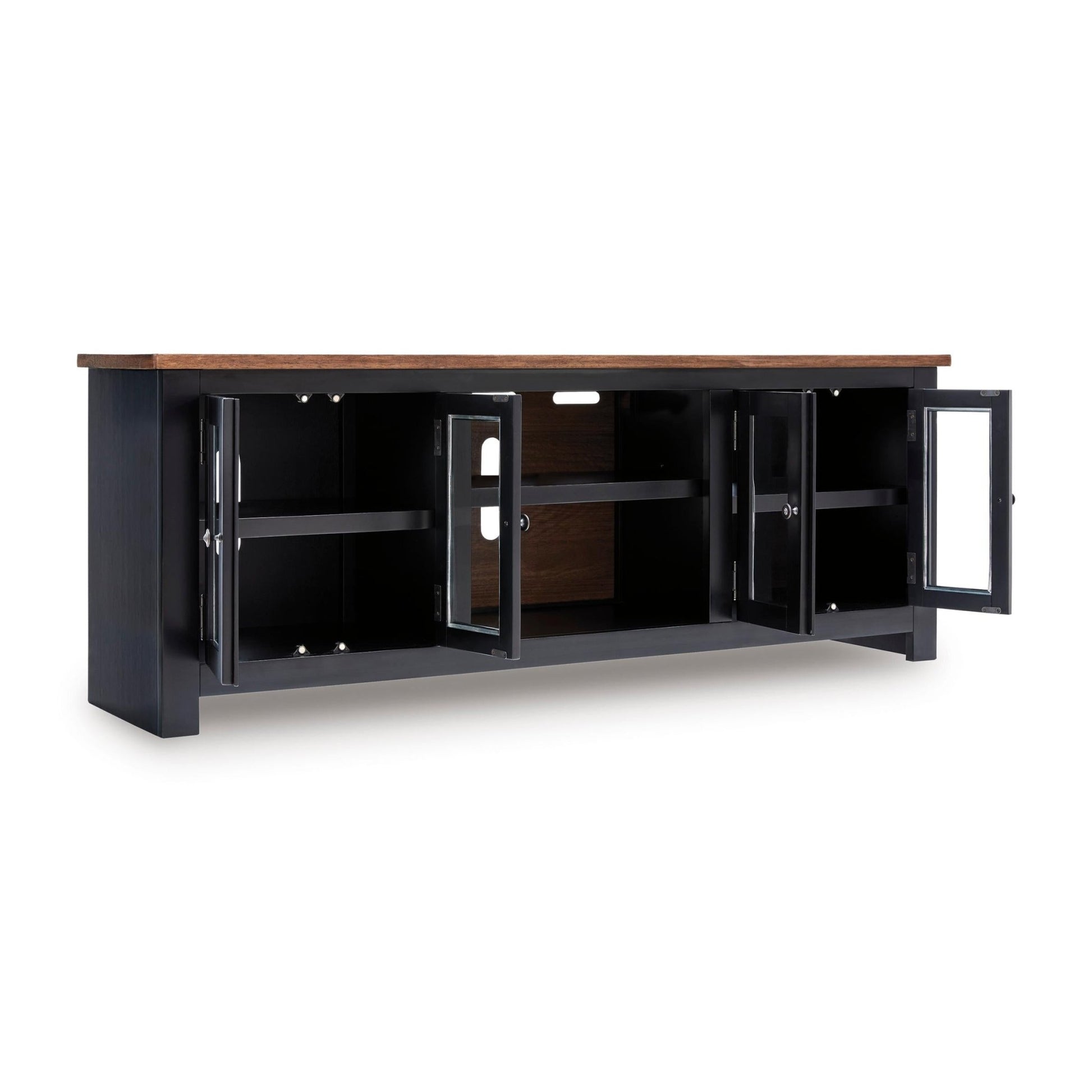 Signature Design by Ashley Wildenauer W664 - 68 XL TV Stand with Fireplace Option - American Furniture of Slidell