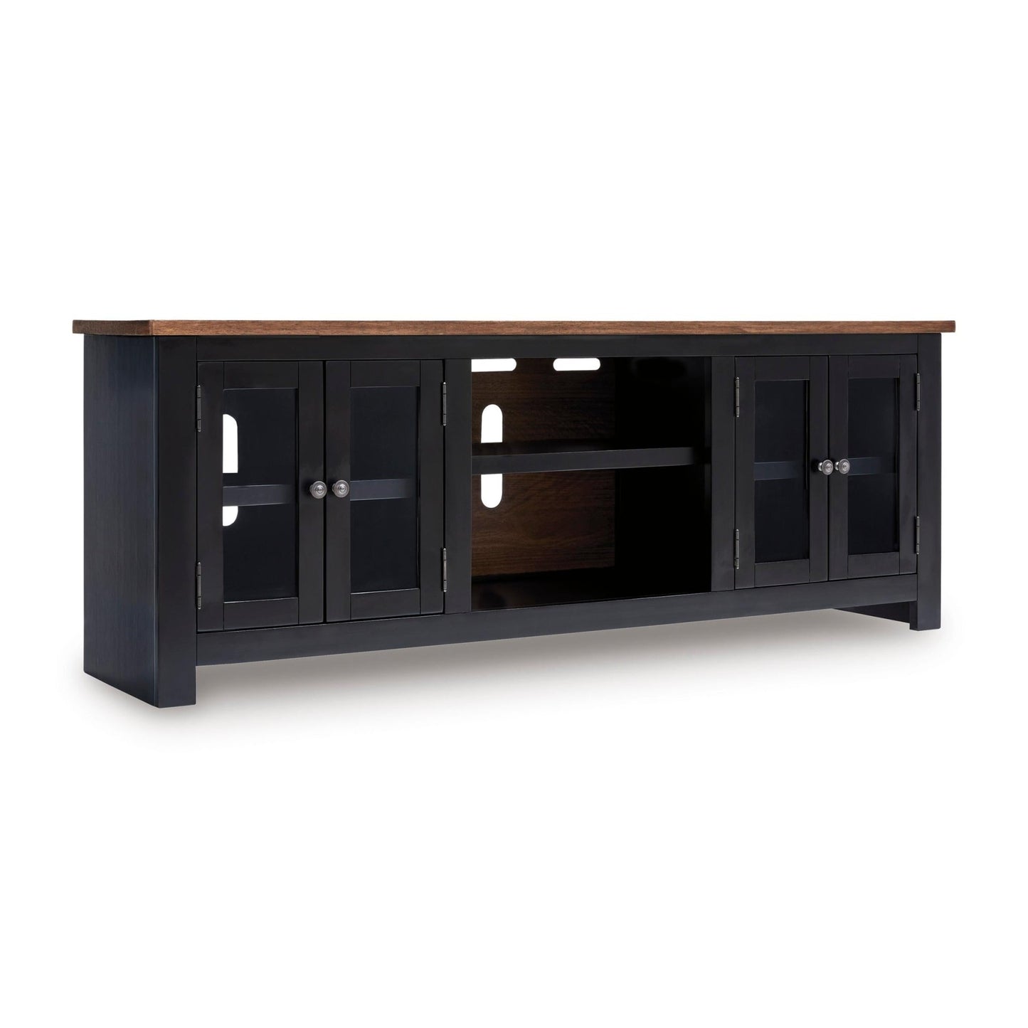 Signature Design by Ashley Wildenauer W664 - 68 XL TV Stand with Fireplace Option - American Furniture of Slidell