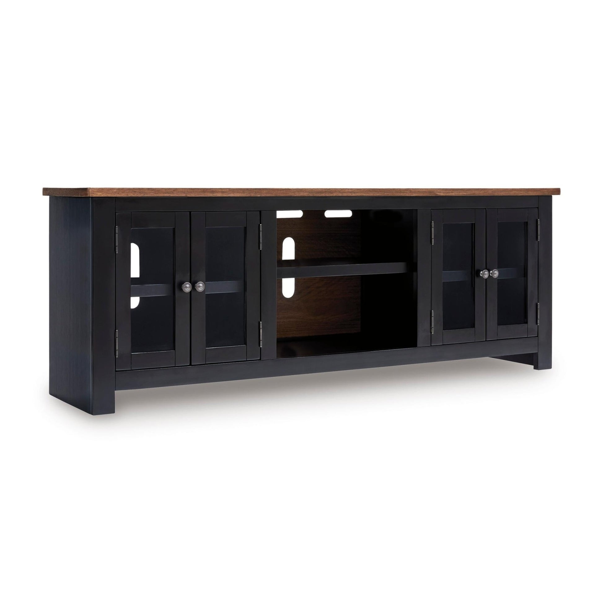 Signature Design by Ashley Wildenauer W664 - 68 XL TV Stand with Fireplace Option - American Furniture of Slidell