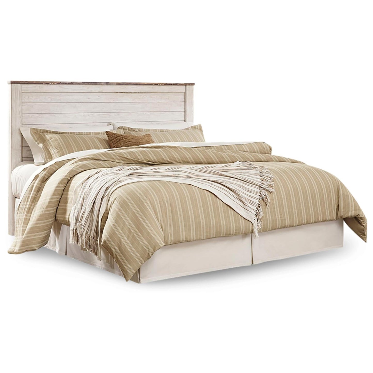 Signature Design by Ashley Willowton B267 - 58 King/California King Panel Headboard - American Furniture of Slidell