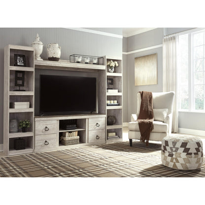 Signature Design by Ashley Willowton EW0267W7 4 pc Entertainment Center - American Furniture of Slidell