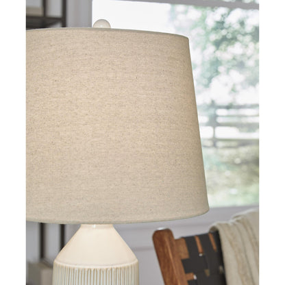 Signature Design by Ashley Willport L177994 Ceramic Table Lamp - American Furniture of Slidell