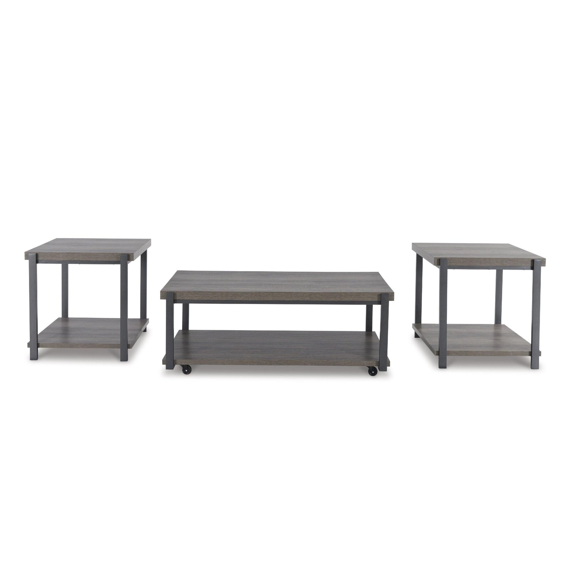 Signature Design by Ashley Wilmaden T393 - 13 Occasional Table Set - American Furniture of Slidell