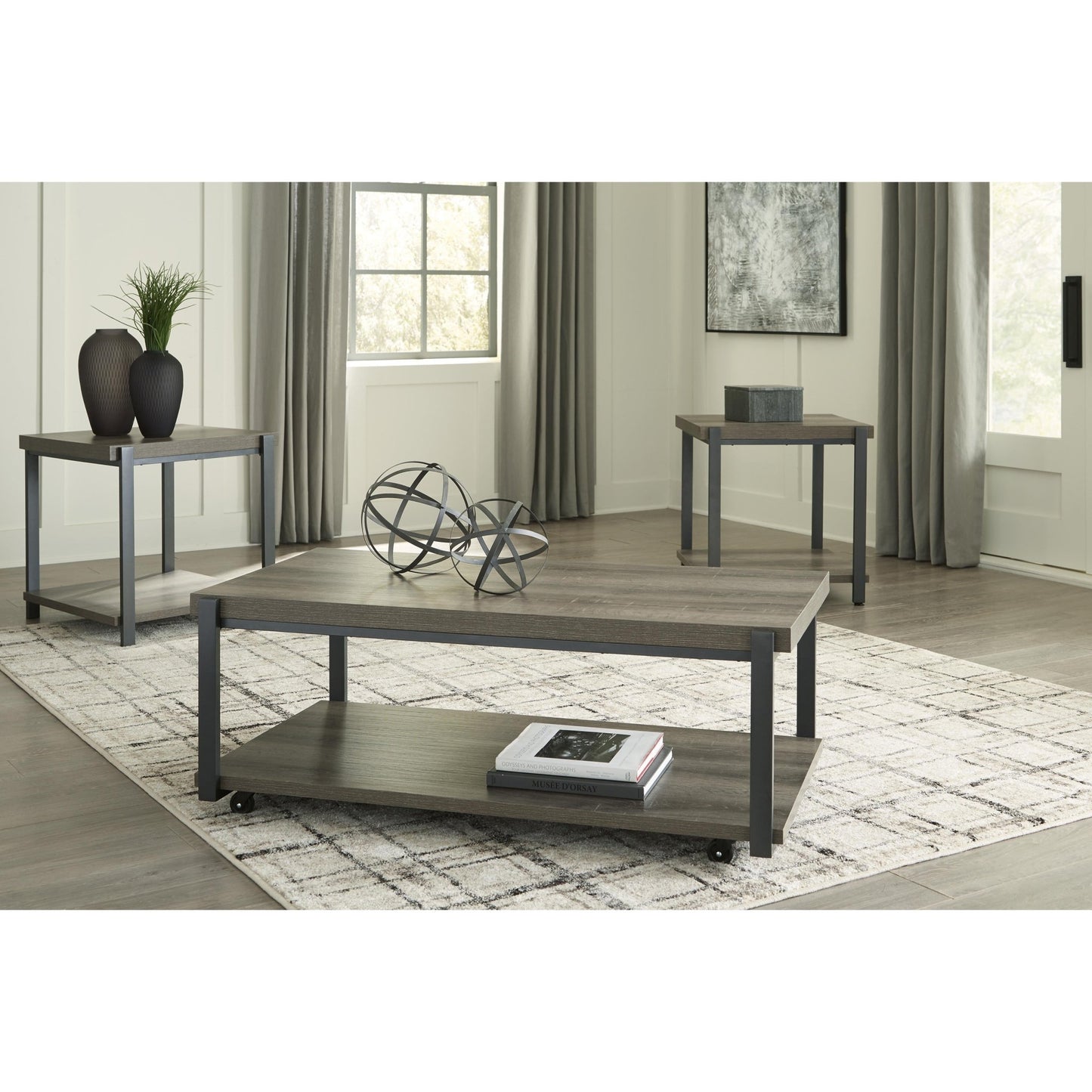 Signature Design by Ashley Wilmaden T393 - 13 Occasional Table Set - American Furniture of Slidell