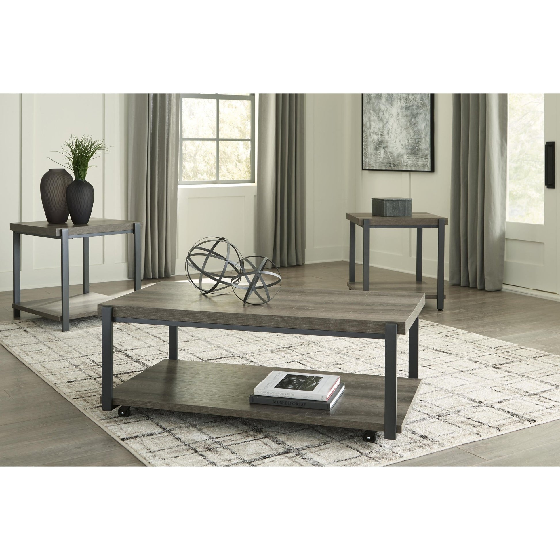 Signature Design by Ashley Wilmaden T393 - 13 Occasional Table Set - American Furniture of Slidell