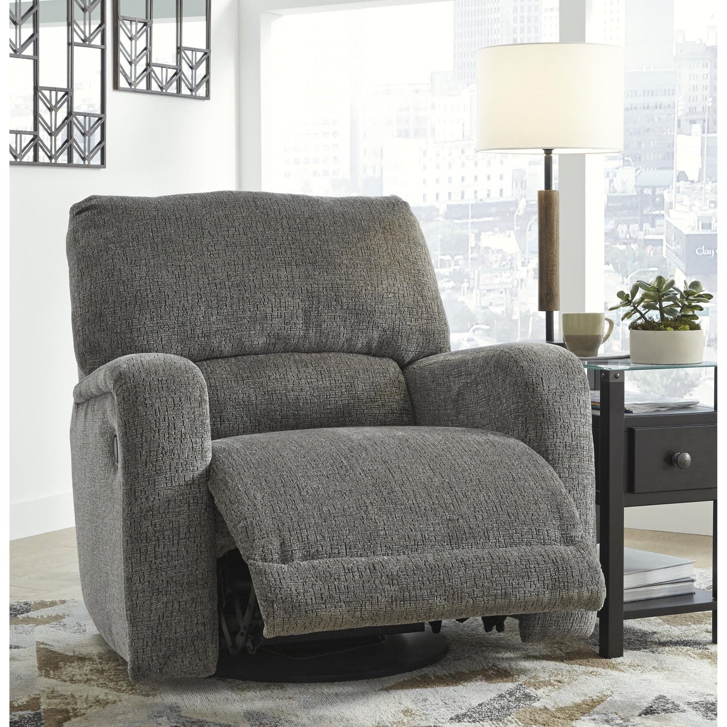 Signature Design by Ashley Wittlich 5690161 Swivel Glider Recliner - American Furniture of Slidell