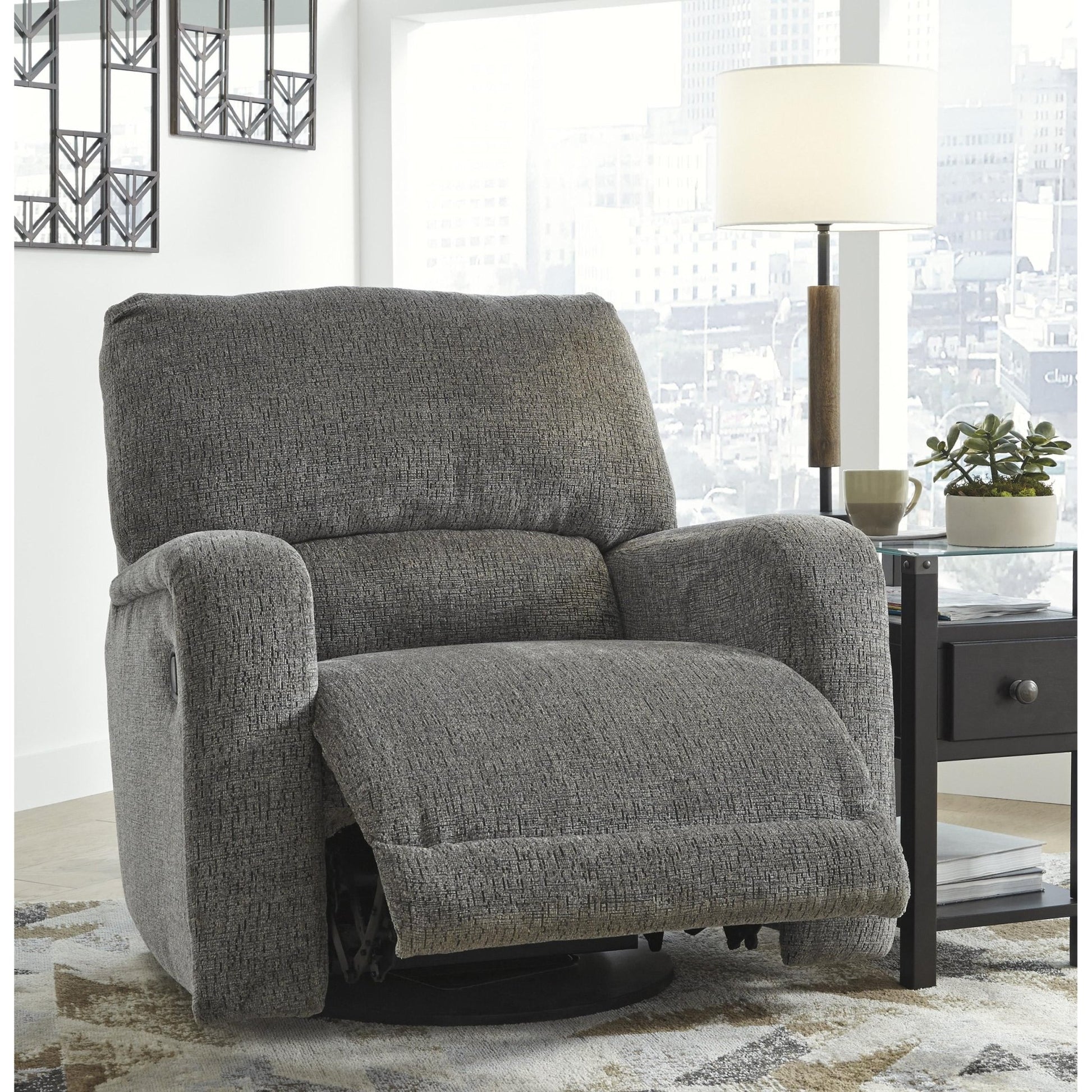 Signature Design by Ashley Wittlich 5690161 Swivel Glider Recliner - American Furniture of Slidell