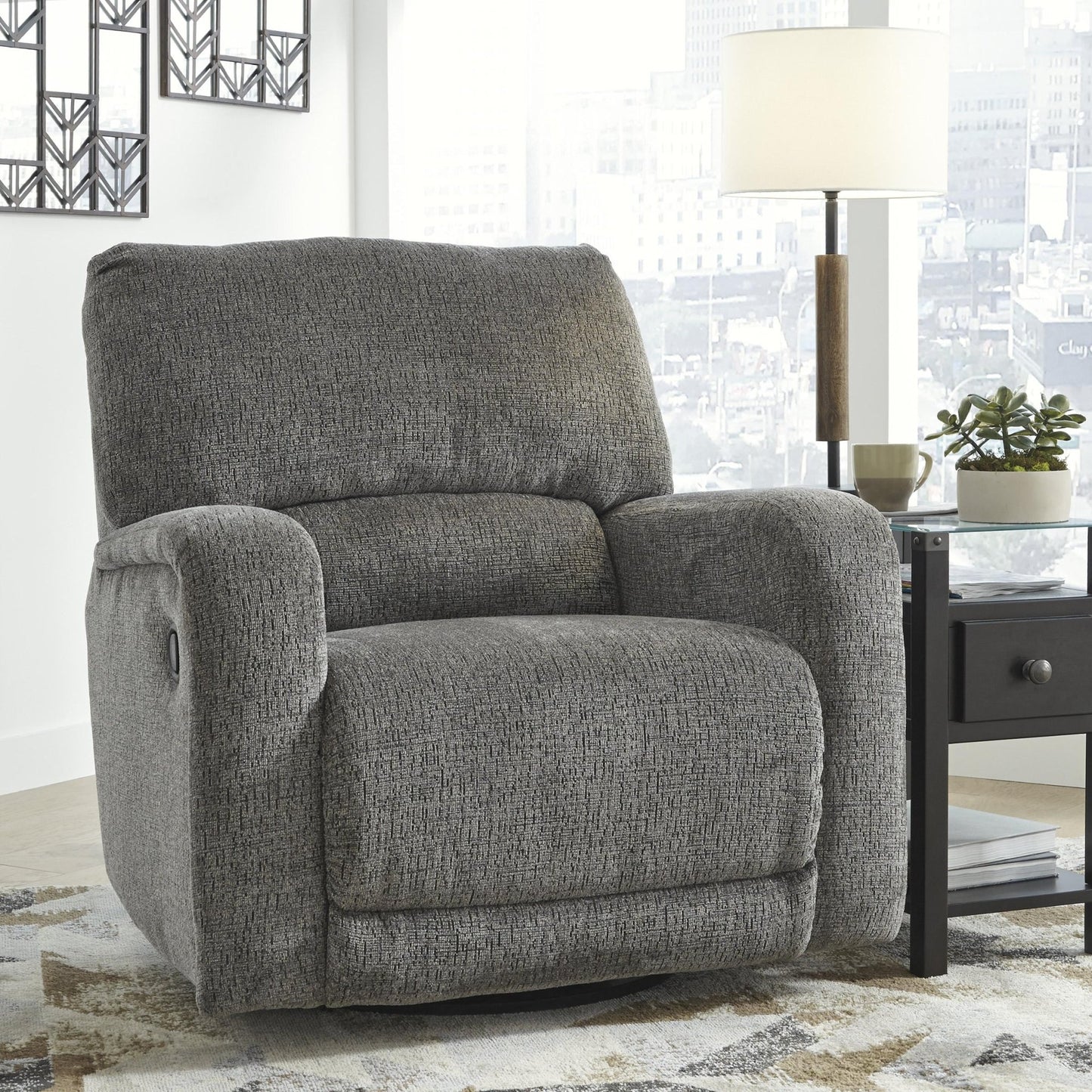 Signature Design by Ashley Wittlich 5690161 Swivel Glider Recliner - American Furniture of Slidell
