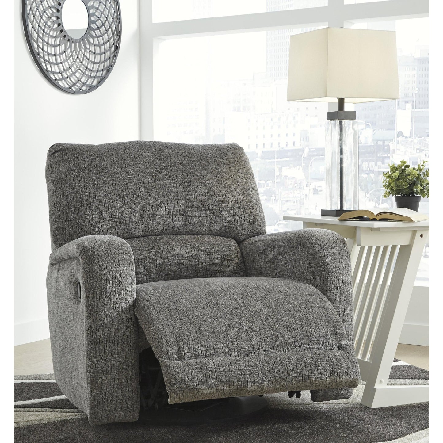 Signature Design by Ashley Wittlich 5690161 Swivel Glider Recliner - American Furniture of Slidell