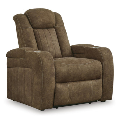 Signature Design by Ashley Wolfridge 6070313 Power Recliner with Adjustable Headrest - American Furniture of Slidell