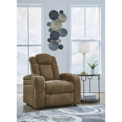 Signature Design by Ashley Wolfridge 6070313 Power Recliner with Adjustable Headrest - American Furniture of Slidell