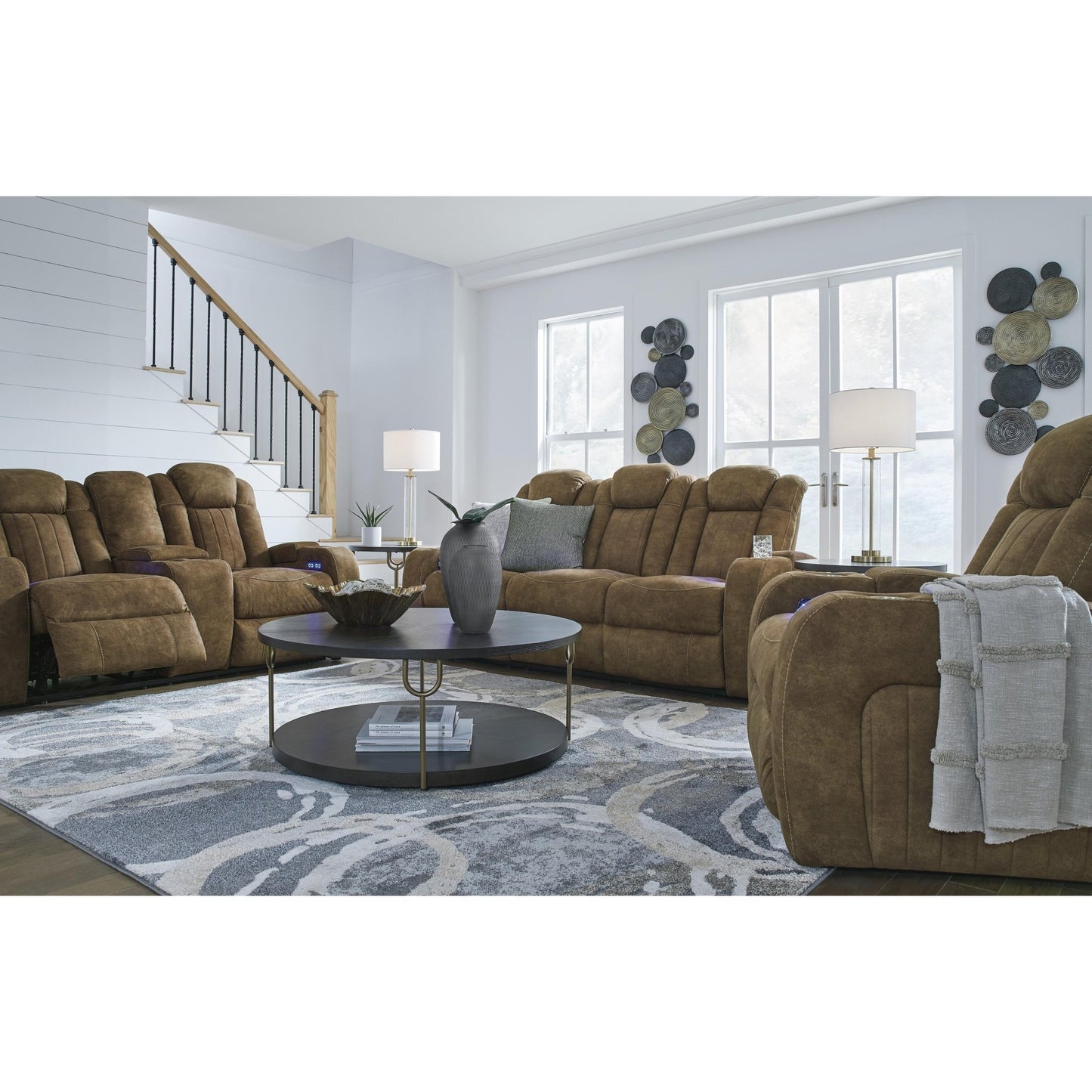 Signature Design by Ashley Wolfridge 6070313 Power Recliner with Adjustable Headrest - American Furniture of Slidell