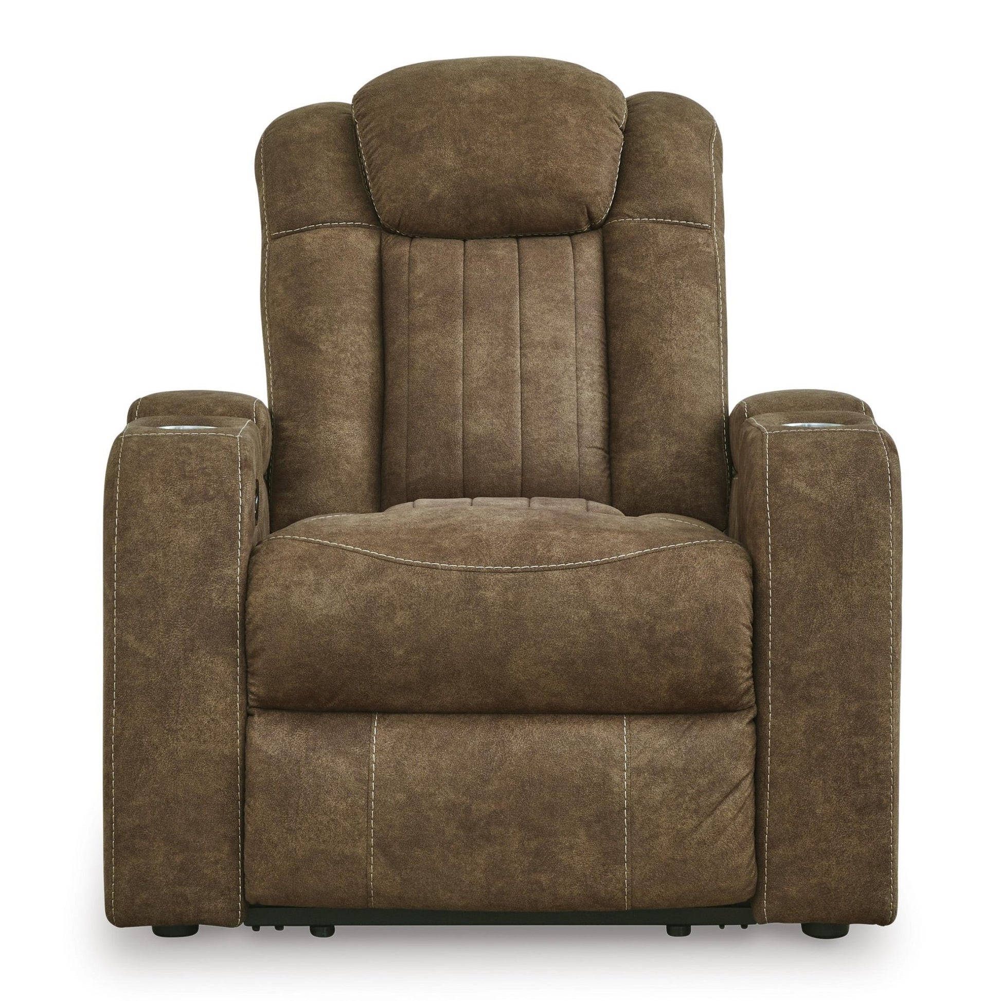 Signature Design by Ashley Wolfridge 6070313 Power Recliner with Adjustable Headrest - American Furniture of Slidell