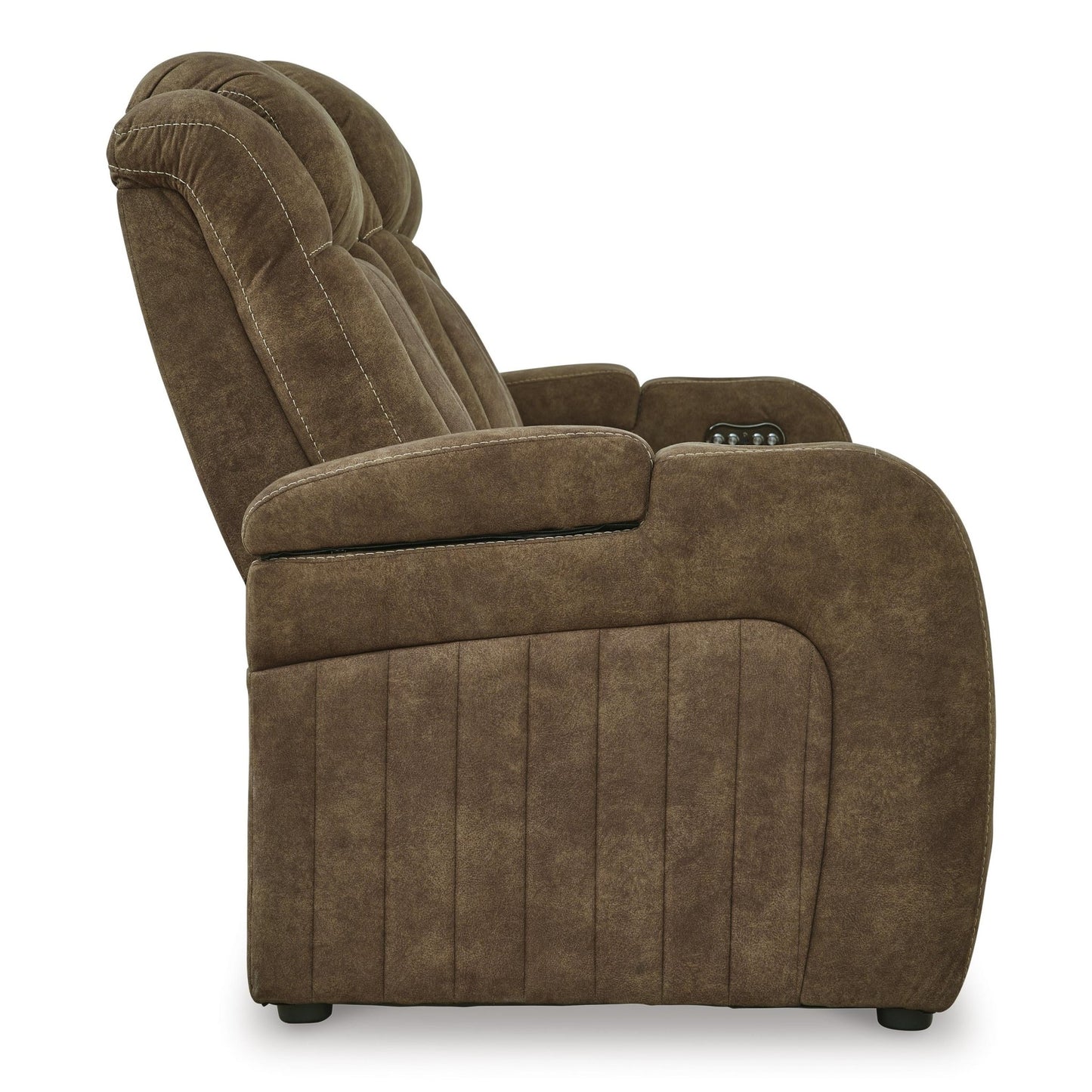 Signature Design by Ashley Wolfridge 6070315 Power Reclining Sofa with Adjustable Headrest - American Furniture of Slidell
