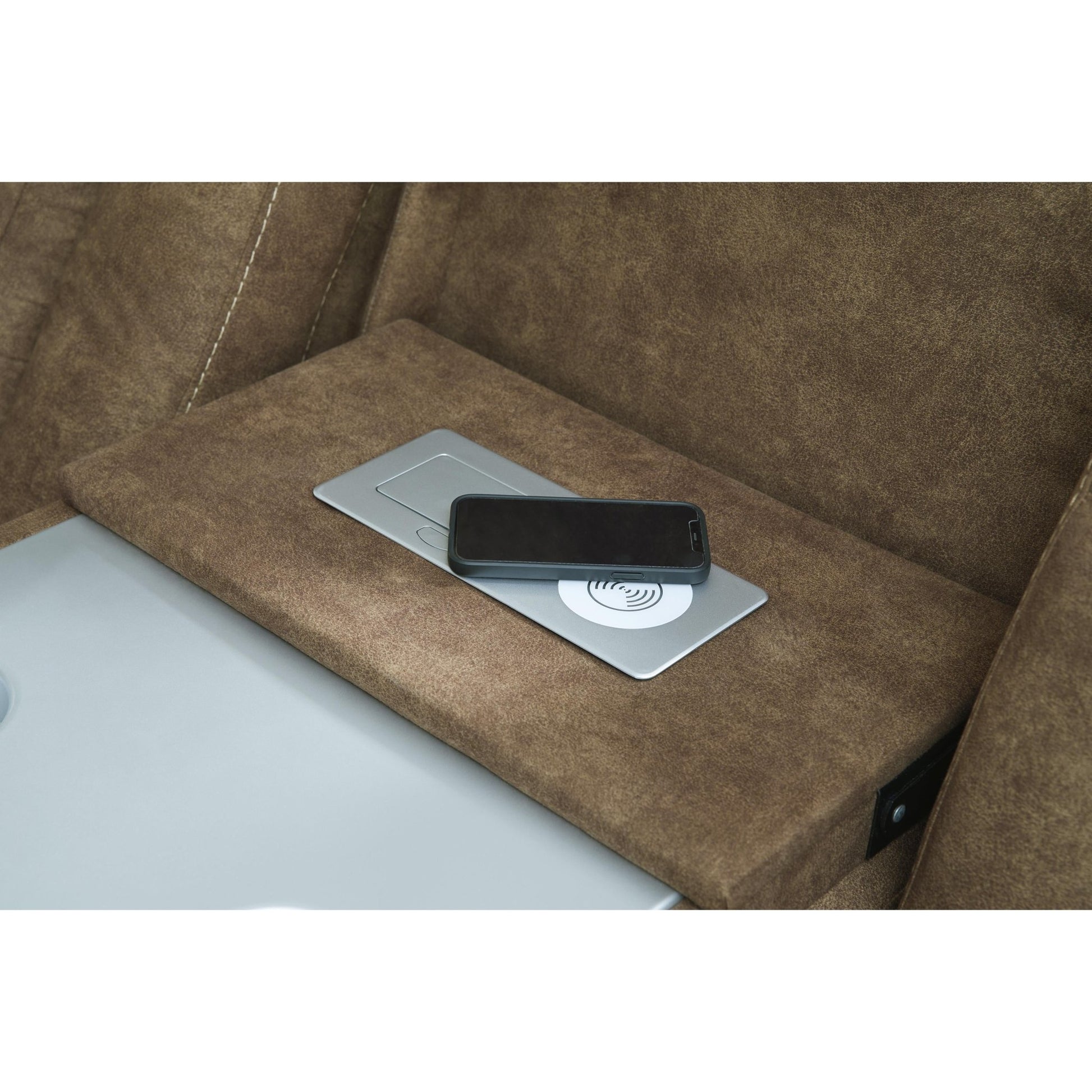 Signature Design by Ashley Wolfridge 6070315 Power Reclining Sofa with Adjustable Headrest - American Furniture of Slidell