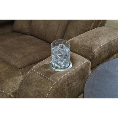 Signature Design by Ashley Wolfridge 6070315 Power Reclining Sofa with Adjustable Headrest - American Furniture of Slidell
