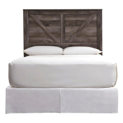 Signature Design by Ashley Wynnlow B440 - 57 Queen Crossbuck Panel Headboard - American Furniture of Slidell