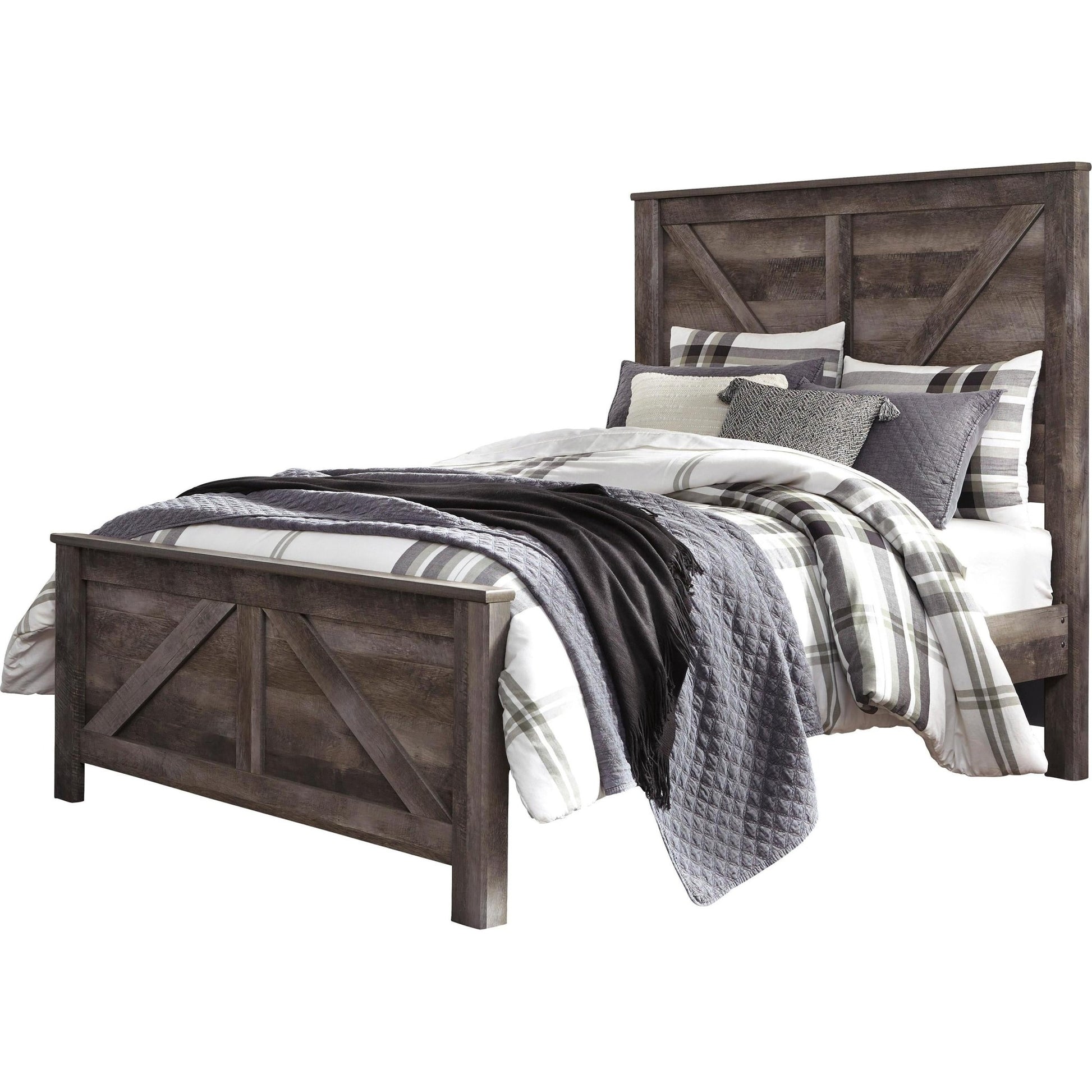 Signature Design by Ashley Wynnlow B440B37 6 pc Queen Panel Bedroom Set - American Furniture of Slidell