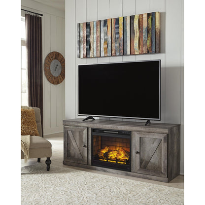 Signature Design by Ashley Wynnlow EW0440W7 TV Stand with Electric Fireplace - American Furniture of Slidell